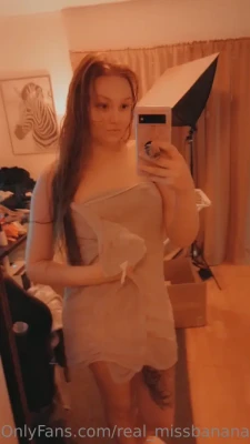 real_missbanana - got a gift off the wishlist <3 who wants to get rammed ? hehe I