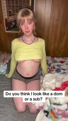 catmips_bb - Shorts off baby