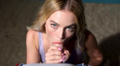 margotrobbie - Just woke up and am so horny as usual lol, taking my panties off for