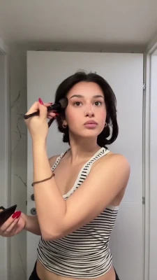bianchettalacusta - Jerking on the floor and playing with my hard girl cock 🍆