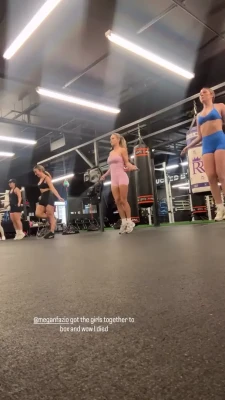 kinsey - tits out being cute