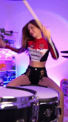 kriss_drummer - milk cubes tease makes panties soaking wet
