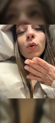 katya_katysha - Cozy toes in pink slippers and socks. Take them off and massage them.