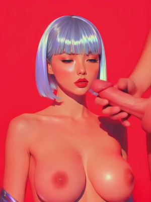 ai_generated_girls_no_real_people - TBT with @cerulean 😘😘