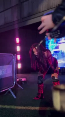 sashabankswwe - it's time for the bush to go tbh
