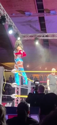 sashabankswwe - This shirt is too tight for my boobs. I guess, it's better to take it