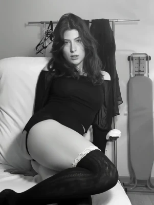 squirtstain - Naked and bent over. Spreading my cunt