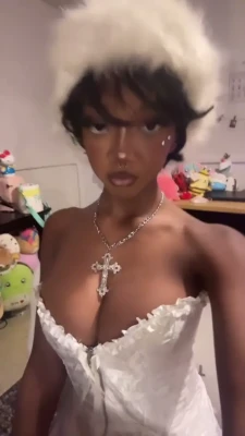 ww.princessmar - i wish you were here, slipping off the straps to this sexy Santa