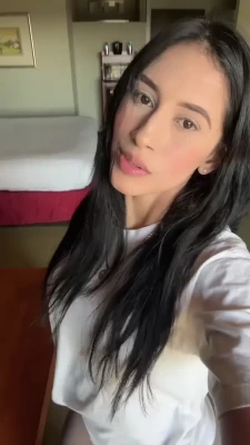 jassminabrego - On the bed .. or bent over ..