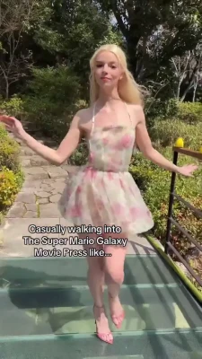 anyataylorjoy - I hope our sunny picture will cheer you up☀️Admit it, did you