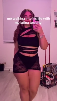 latinaqueen__ - I always take off my shorts when my friends come to my house, but my