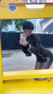 raymattos - I was holding my phone up with my feet😝  Thirsty for some squirt?