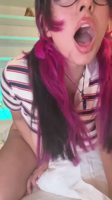 pixydanoni - Lean back masturbate till squirt #fyp #bigboobs #dulceyjohn