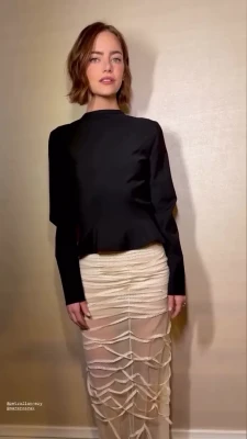emmastone - here’s a little mashup of two clips i took while i was on my