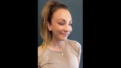 kaleycuoco - would you let me steal your shirts?