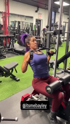 wwe_bayley - Going to rehydrate and get some sleep