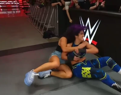 wwe_bayley - I sit properly in my chair and wait for you