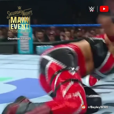 wwe_bayley - Hanging tit jiggle!!!