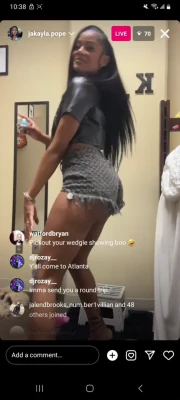 jakayla.pope - Booty clap !