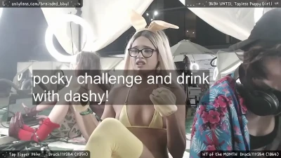 braindedbby - no panties underneath my pretty pink dress