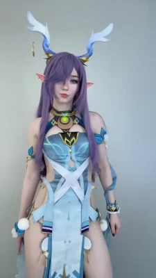 celebi.cos - A cute purple one ^_^ part 1