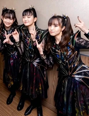 babymetal_official - Who wants to watch us make out?? 😈 @haute_for_teacher