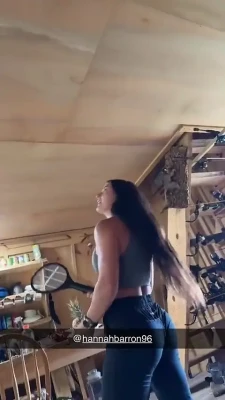 hannahbarron96 - I was holding my phone up with my feet😝  Thirsty for some squirt?