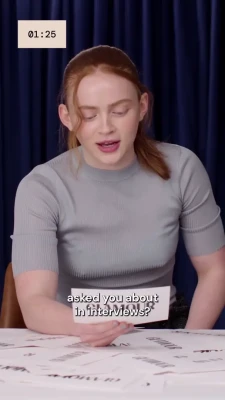 sadiesink_ - Been trying to post the spanking video since the 11th and it won’t