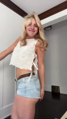 ainsley_rolls - Do you like my new bodysuit, Daddy?  Do they go with these leather