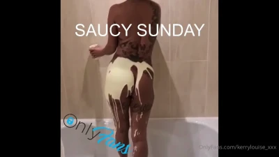 kerrylouise_xxx - I got cum ALL OVER MY FUCKING FACE OMG