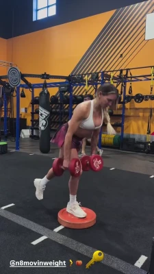 charlottewwe - Only 1 second of this was posted on IG yesterday the rest of it would