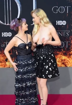 maisie_williams - If it's supposed to be fun - we definitely don't need clothes