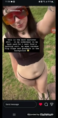 braineaterzz - Do you like my bikini? 👙