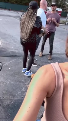 mariamenounos - Strap these boobs in before I get a black eye at the gym 😂😂