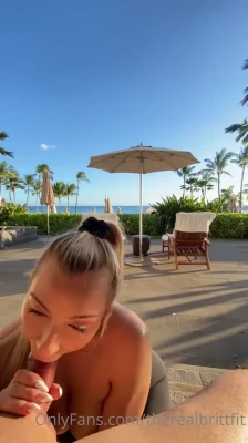 therealbrittfit - training my ass to take huge cock 🍑