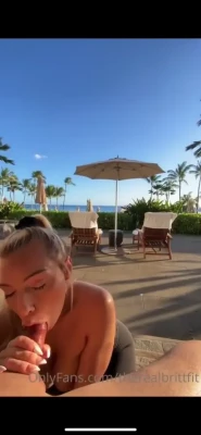 therealbrittfit - Really rather it be you bending me over in here! 😈❤️
