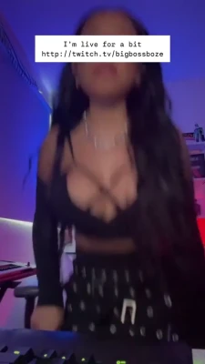 bigbossboze - Preview for mesh bra paid content