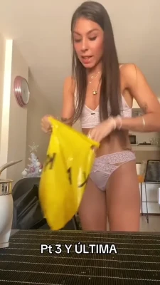 1candemartinez - I like to think of white panties like a perfect little art canvas  