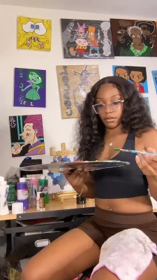 thefamoustati - I heard it good luck to slap a fairy s butt
