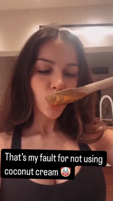 sssniperwolf - You've stumbled upon a frisky forest nymph. She seems curious about