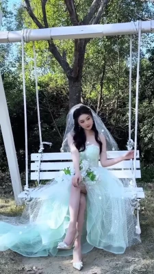 yangchenchen_yome - Riding my dildo in a goth outfit