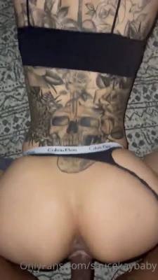 saucekaybaby - How deep do you think it goes?! 😜