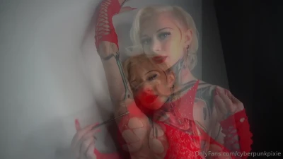 pinuppixie - 😈💦 Feeling Sore From Work, 😋🍆 Wanted To Shoot Cum? xD