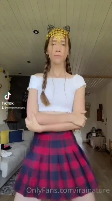 irainature - Suck on my clit and tits baby then you can beat it uppp