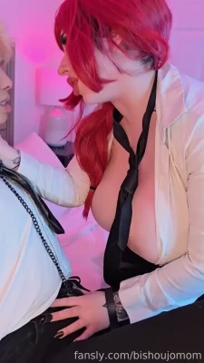 bishoujomom - Let's play a game.. if you get it all in my mouth you get a BJ and if