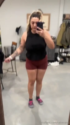 tatievans - Do you think Ali the dads will be staring at my big tits?