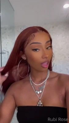 rubirose - Can we do it here babe😈🥵 part 1