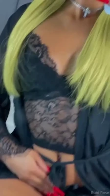 rubirose - I want every drop of that cum💦Get that dick out for me😈