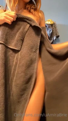 amirabrie - I wish that water was your drool dripping down my titties while you