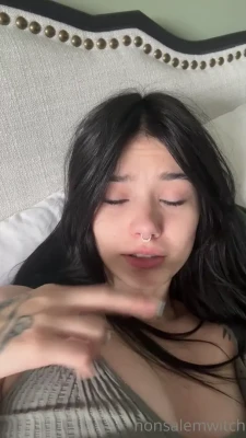 nonsalemwitch - Wow I gave it to my sex doll good! It’s drippin!!